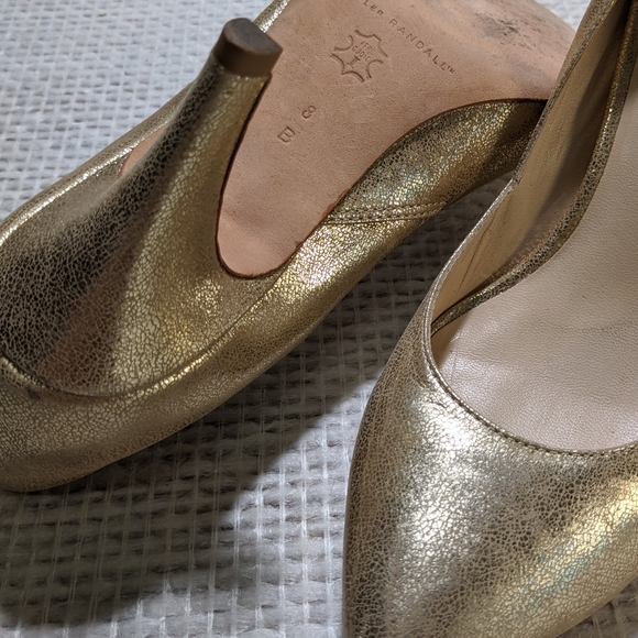 *****SOLD*******(8) Loeffler Randall Metallic Pumps - Picture 4 of 4